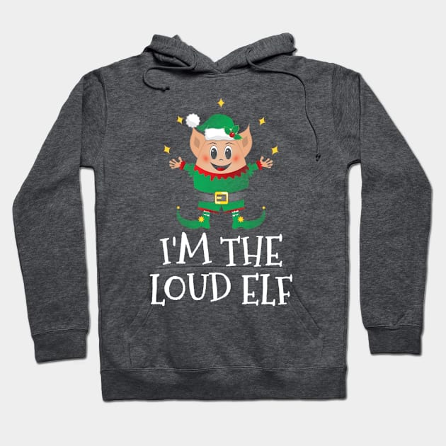 Cute Christmas Elf Squad Costume Pajamas Xmas Gift Idea Hoodie by intelus